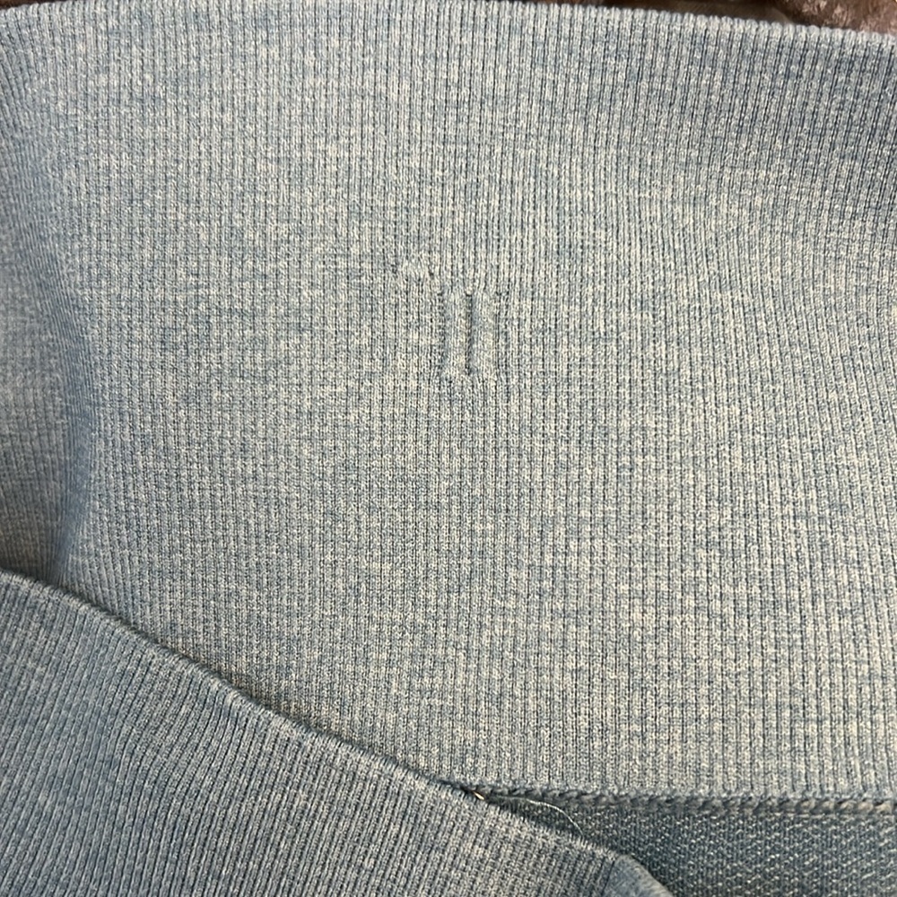 Lululemon In The Flow Crop II in Heathered Jet Set Blue size 6 - Picture 7 of 10